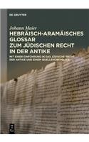 Hebräisch-Aramäisches Glossar Zum Jüdischen Recht in Der Antike