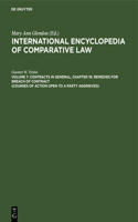 Contracts in General, Chapter 16: Remedies for Breach of Contract (Courses of Action Open to a Party Aggrieved)