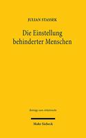 Die Einstellung behinderter Menschen: Zwischen Beschaftigungspflicht Und Angemessenen Vorkehrungen