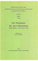 Die Weistumer Der Zent Schriesheim