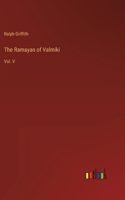 Ramayan of Valmiki: Vol. V