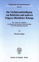 Die Verfahrensbeteiligung Von Behorden Und Anderen Tragern Offentlicher Belange