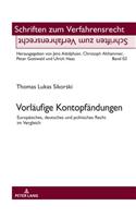 Vorlaeufige Kontopfaendungen