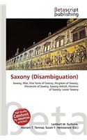 Saxony (Disambiguation): (English)