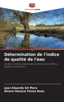 Détermination de l'indice de qualité de l'eau