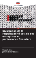 Divulgation de la responsabilité sociale des entreprises et performance financière