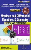 Matrices and Differential Equations & Geometry B.sc -2 semester according to NEP common minimum syllabus for all UP state universities