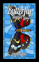 Butterfly Stained Glass Coloring Book