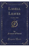Lasell Leaves, Vol. 44: October, 1918 (Classic Reprint)