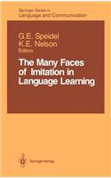 Many Faces of Imitation in Language Learning