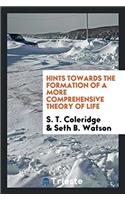 HINTS TOWARDS THE FORMATION OF A MORE CO