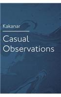 Casual Observations