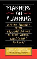 Planners on Planning