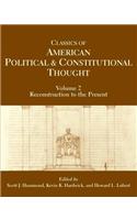 Classics of American Political and Constitutional Thought