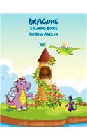 Coloring Books For Boys Ages 8-12 Dragons