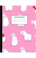 Notebook: Cute Lined Journal Ruled Composition Note Book to Draw and Write In for Girls and Boys - Home School Supplies for K-12 Grade Highschool and College: