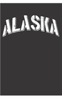 Alaska Travel Souvenir Notebook Journal: Alaska Travel Souvenir Notebook Journal Gift Dot Grid 6 x 9 120 Pages