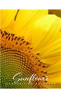 Sunflower Composition Notebook