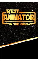 The Best Animator in the Galaxy: Best Career in the Galaxy Journal Notebook Log Book Is 120 Pages 6x9