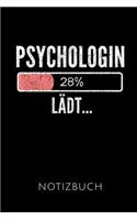 Psychologin Lädt... Notizbuch