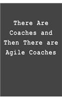 There Are Coaches and Then There Are Agile Coaches: Blank Lined Journal