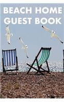 Beach Home Guest Book: Guest Reviews for Airbnb, Homeaway, Booking.Com, Hotels.Com, Cafe, Restaurant, B&b, Motel - Feedback & Reviews from Guests, 100 Page. Great Gift Ide