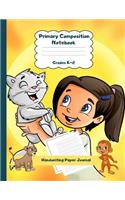 Primary Composition Notebook Grades K-2 Handwriting Paper Journal