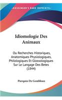 Idiomologie Des Animaux