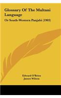 Glossary of the Multani Language