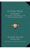 Letters From Nahant