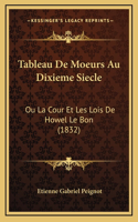 Tableau De Moeurs Au Dixieme Siecle