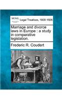 Marriage and Divorce Laws in Europe