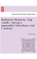 Kulturn Historie. Jej Vznik, Rozvoj a Posavadn Literaturu Ciz I Eskou.