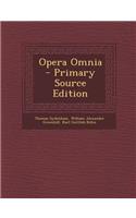 Opera Omnia