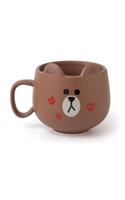 Line Friends Mug (Brown)