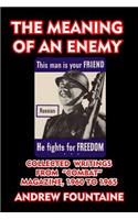 The Meaning of an Enemy