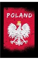 Poland Flag Notebook