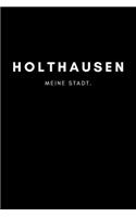 Holthausen: Notizbuch, Notizblock, Notebook - 120 freie Seiten mit Rahmen, DIN A5 (6x9 Zoll) - Notizen, Termine, Ideen, Skizzen, Planer, Tagebuch, Organisation 