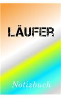 Läufer Notizbuch