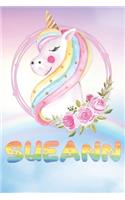 Sueann: Want To Give Sueann A Unique Memory & Emotional Moment? Show Sueann You Care With This Personal Custom Named Gift With Sueann's Very Own Unicorn Cus