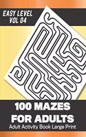100 Mazes for Adults