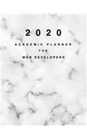 2020 Academic Planner for Web Developers