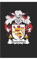 Benevides: Benevides Coat of Arms and Family Crest Notebook Journal (6 x 9 - 100 pages)