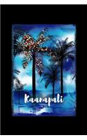 Kaanapali: Maui Christmas Notebook With Lined College Ruled Paper For Taking Notes. Stylish Tropical Travel Journal Diary 6 x 9 Inch Soft Cover. For Home, Work