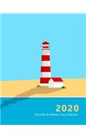 2020 Monthly & Weekly Focus Planner