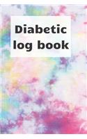 Diabetic Log Book: Blood sugar notebook, journal record, diabetic organiser, Glucose Tracker