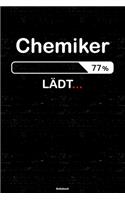 Chemiker Lädt... Notizbuch