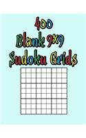 400 Blank 9x9 Sudoku Grids