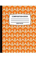 Wide Ruled Composition Book