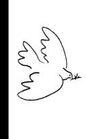 Premium Notebook: Dove of Peace - Pablo Picasso - College Ruled Notebook - Journal